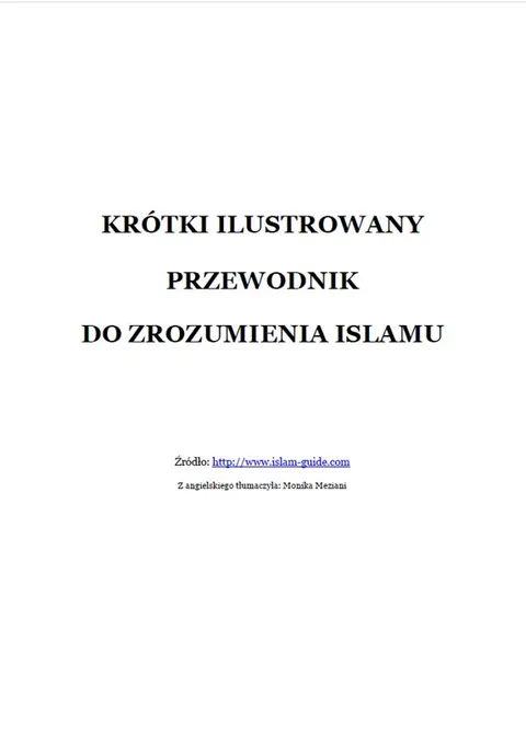 KRÓTKI ILUSTROWANY PRZEWODNIK DO ZROZUMIENIA ISLAMU