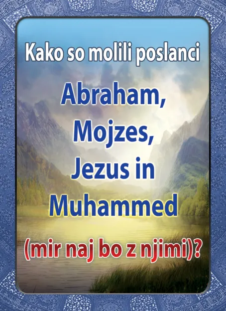 Kako so molili poslanci